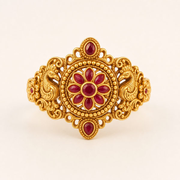 Tatva ruby ring design